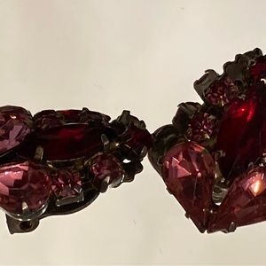 Vintage Jewelry. Two Pair Earrings